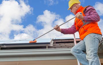 Inveruglass soft wash roof cleaning